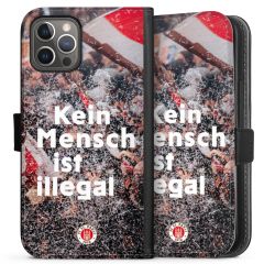 Sideflip mit langer Lasche schwarz