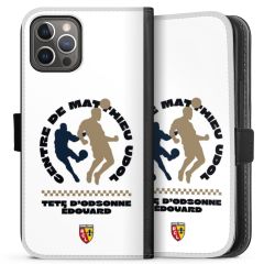 Sideflip mit langer Lasche schwarz