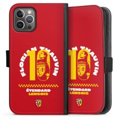 Sideflip mit langer Lasche schwarz