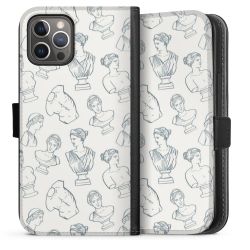 Sideflip mit langer Lasche schwarz