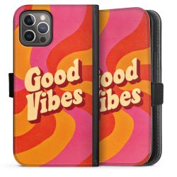 Sideflip mit langer Lasche schwarz