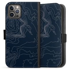 Sideflip mit langer Lasche schwarz