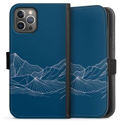 Sideflip mit langer Lasche schwarz