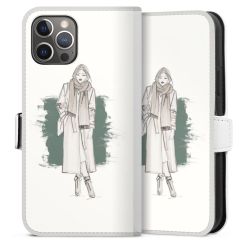 Sideflip mit Lasche weiß