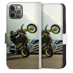 Sideflip mit Lasche weiß