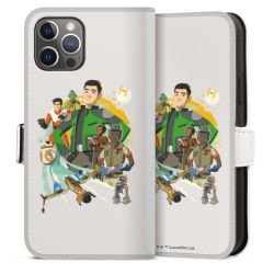 Sideflip mit Lasche weiß