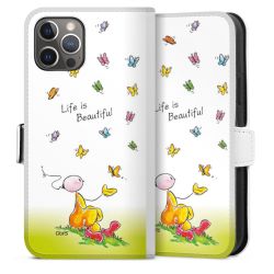 Sideflip mit Lasche weiß