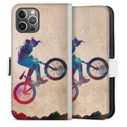 Sideflip mit Lasche weiß