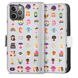 Sideflip mit Lasche weiß