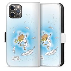 Sideflip mit Lasche weiß