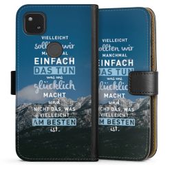 Sideflip mit langer Lasche schwarz