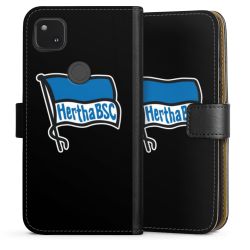 Sideflip mit langer Lasche schwarz