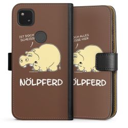 Sideflip mit langer Lasche schwarz