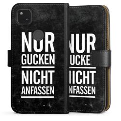 Sideflip mit langer Lasche schwarz