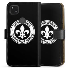 Sideflip mit langer Lasche schwarz