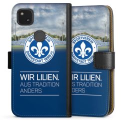 Sideflip mit langer Lasche schwarz