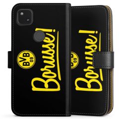 Sideflip mit langer Lasche schwarz