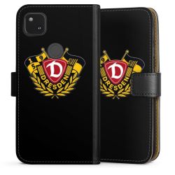 Sideflip mit langer Lasche schwarz