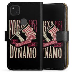 Sideflip mit langer Lasche schwarz