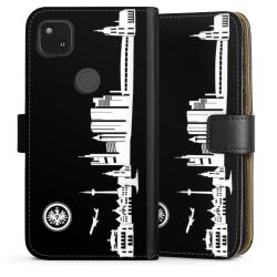 Sideflip mit langer Lasche schwarz