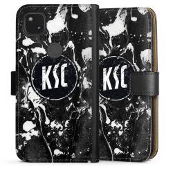 Sideflip mit langer Lasche schwarz