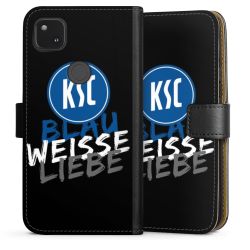 Sideflip mit langer Lasche schwarz