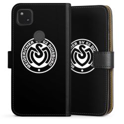 Sideflip mit langer Lasche schwarz