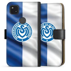 Sideflip mit langer Lasche schwarz