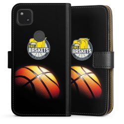 Sideflip mit langer Lasche schwarz