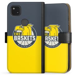 Sideflip mit langer Lasche schwarz