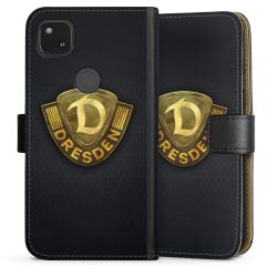 Sideflip mit langer Lasche schwarz