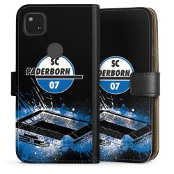 Sideflip mit langer Lasche schwarz