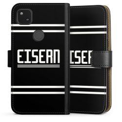 Sideflip mit langer Lasche schwarz