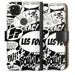 Sideflip mit langer Lasche schwarz