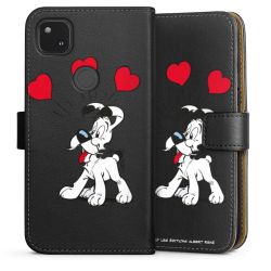 Sideflip mit langer Lasche schwarz