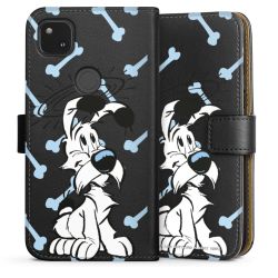 Sideflip mit langer Lasche schwarz