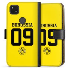 Sideflip mit langer Lasche schwarz