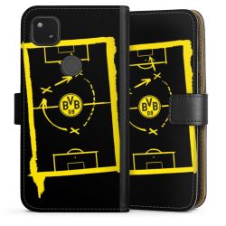 Sideflip mit langer Lasche schwarz