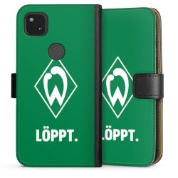 Sideflip mit langer Lasche schwarz