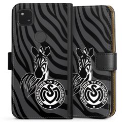 Sideflip mit langer Lasche schwarz