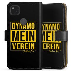 Sideflip mit langer Lasche schwarz