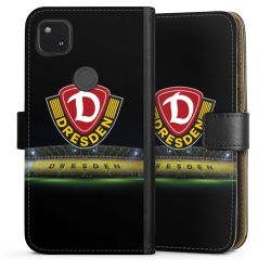 Sideflip mit langer Lasche schwarz