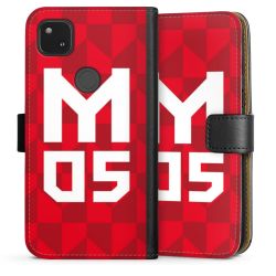 Sideflip mit langer Lasche schwarz