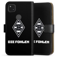 Sideflip mit langer Lasche schwarz