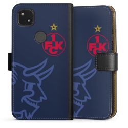 Sideflip mit langer Lasche schwarz