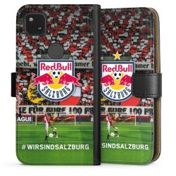 Sideflip mit langer Lasche schwarz