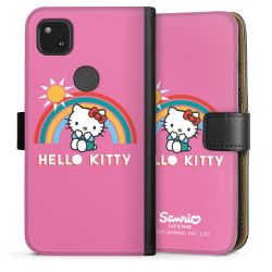 Sideflip mit langer Lasche schwarz