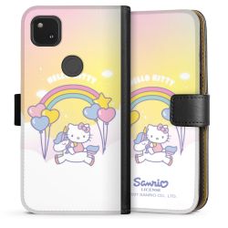 Sideflip mit langer Lasche schwarz