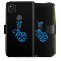 Sideflip mit langer Lasche schwarz