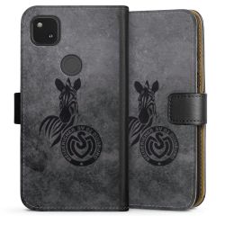 Sideflip mit langer Lasche schwarz